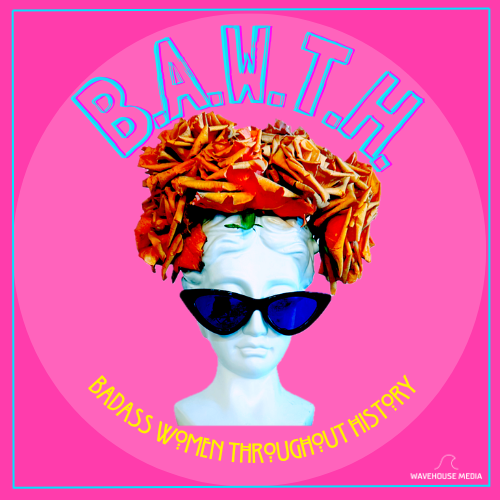 Stylized portrait of vintage muses with bold sunglasses — BAWTH podcast